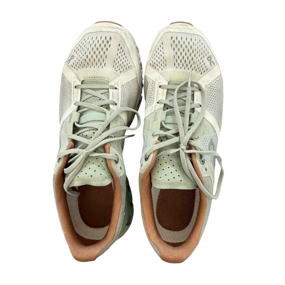 On CloudTec Running Shoes Womens 6.5 Green Mesh‎ Swiss Engineering Sneakers